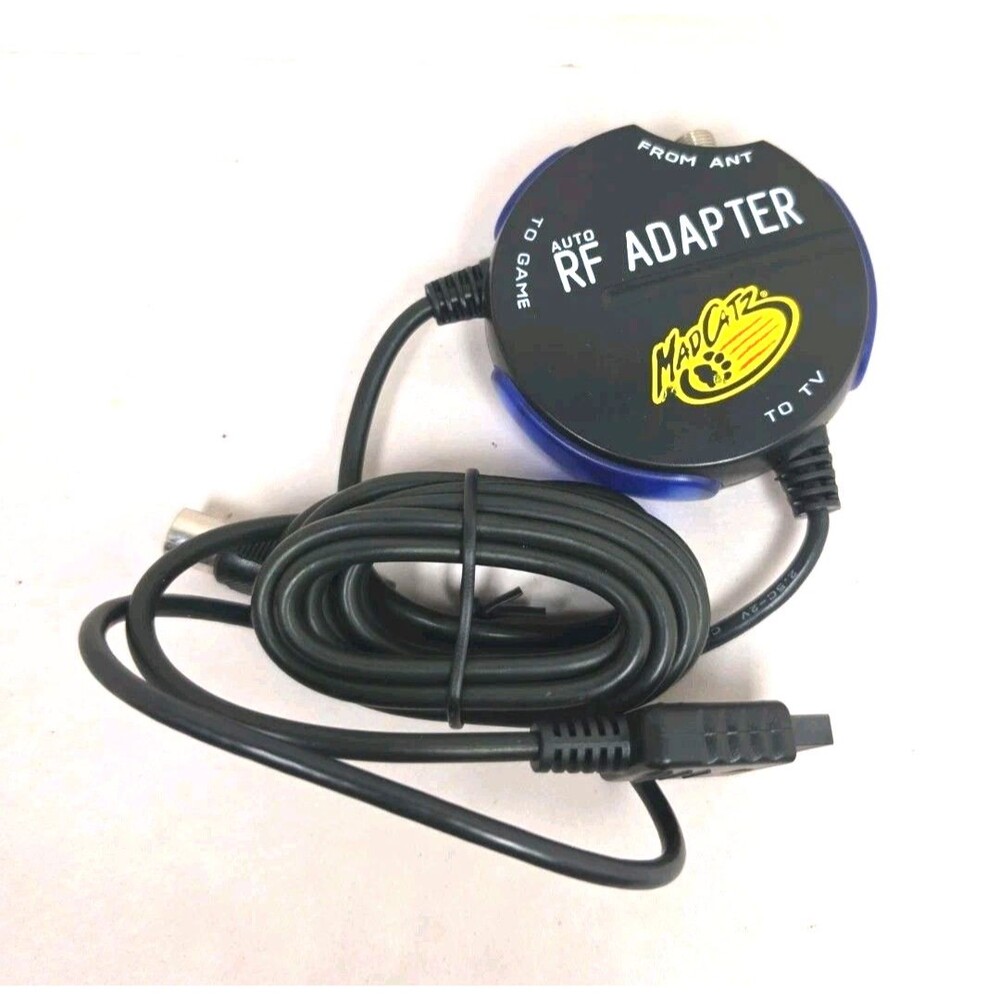 MadCatz Auto RF Switch Adapter Cable For Sony PlayStation 1-2 PS1 PS2 8004